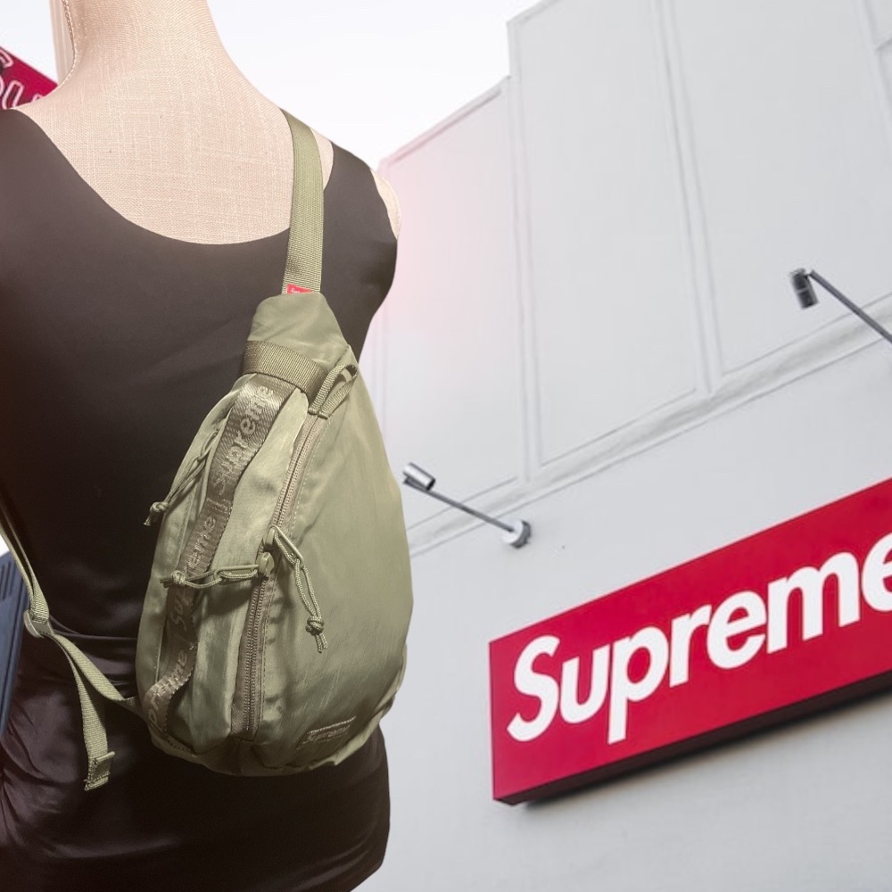 🔥 Authentic Supreme FW20 Olive Shoulder Bag Sling UNISEX